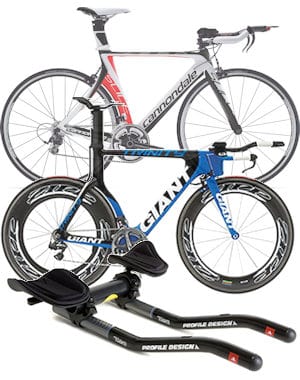 Triathlon or Time-Trial bicycles and road bike bar adapters