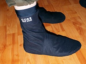 Goretex or neoprene socks may work for you
