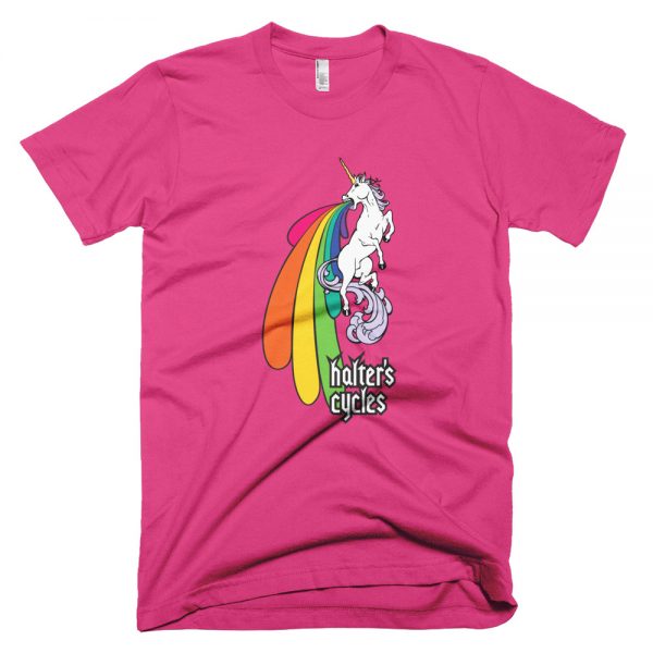 Halter’s Cycles Rainbow Unicorn T-Shirt 6